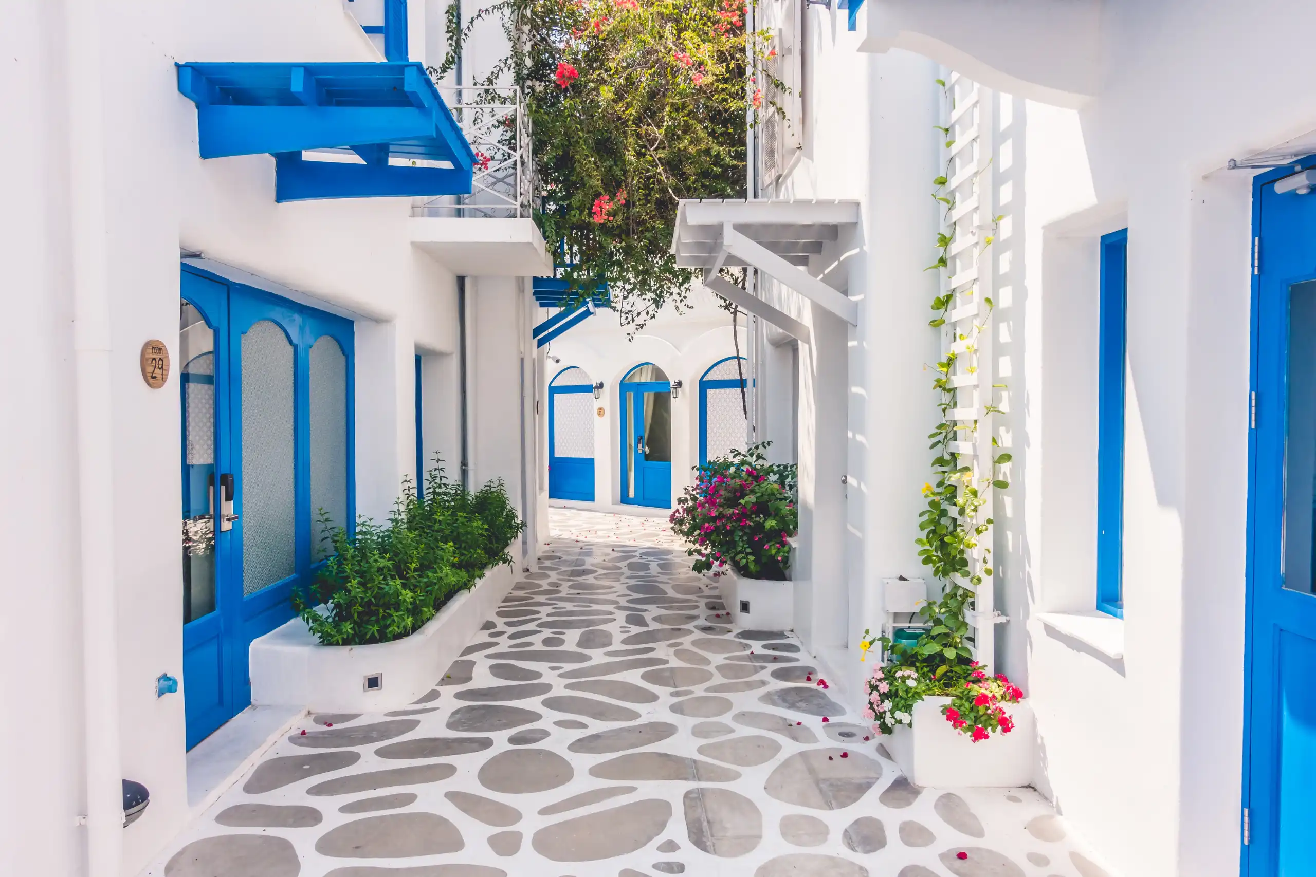 Santorini · Napoli · Roma · Mikonos